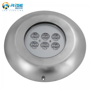 24W 316L الفولاذ المقاوم للصدأ IP68 LED بركة الخفيفة 