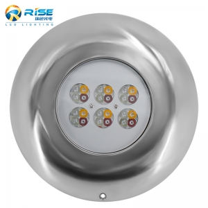 24W 316L الفولاذ المقاوم للصدأ IP68 LED بركة الخفيفة 
