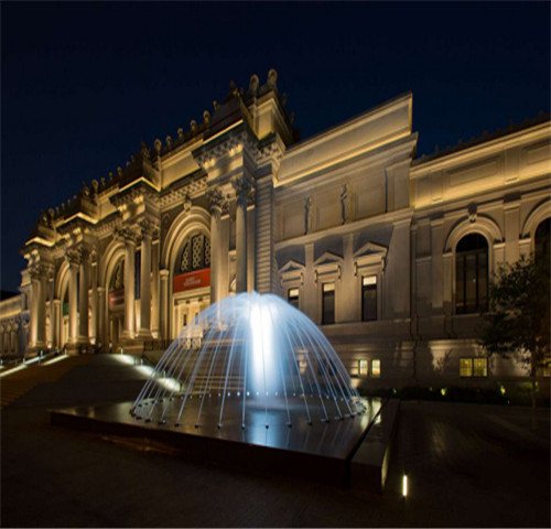 تطبيق 316ss نافورة الضوء في متحف الفن المعماري في الولايات المتحدة الأمريكية
